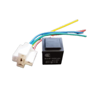 Relé 5 Pinos 12V 40A Para Carros E Motos + Soquete